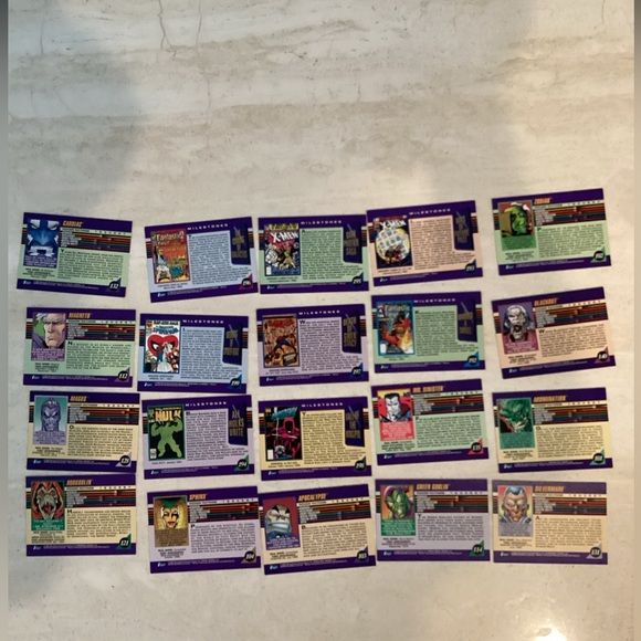 Marvel Cards 1992 Super Heroes 200 Cards Comic Spider-Man Rookies Assorted Lot - Picture 14 of 16